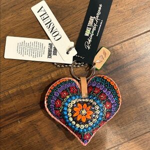 Consuela Bag Charm Heart ♥️